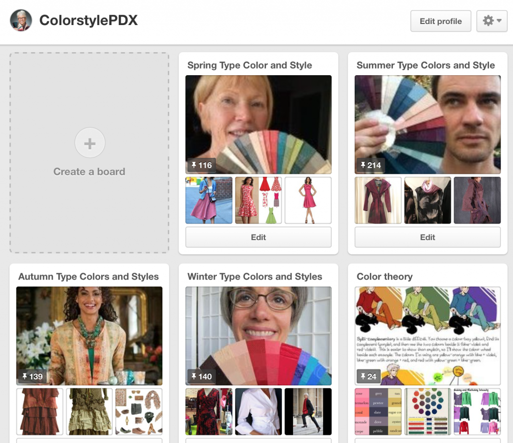 ColorStylePDX on Pinterest, Joy Overstreet, Color and Image Consultant, Portland OR