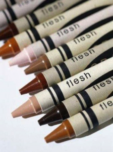 Crayola flesh tones. Joy Overstreet, Portland's personal color analyst, ColorStylePDX,com