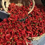 Red peppers, Oakland Farmers Market, Joy Overstreet, ColorStylePDX.com